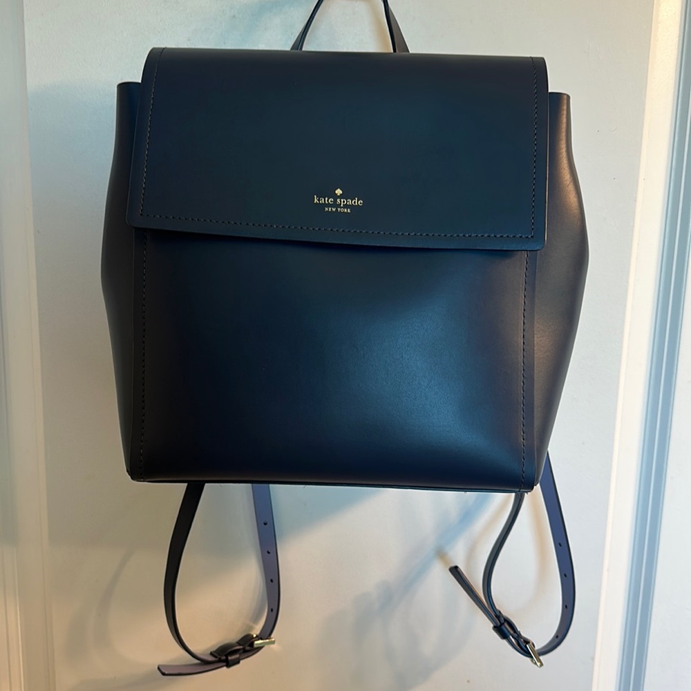 Navy Kate Spade Backpack Purse